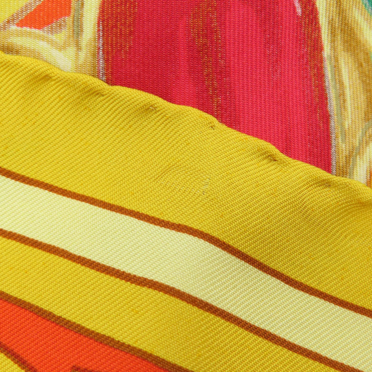 CHANEL Jewelry motif Scarf Silk Ladies [Used]