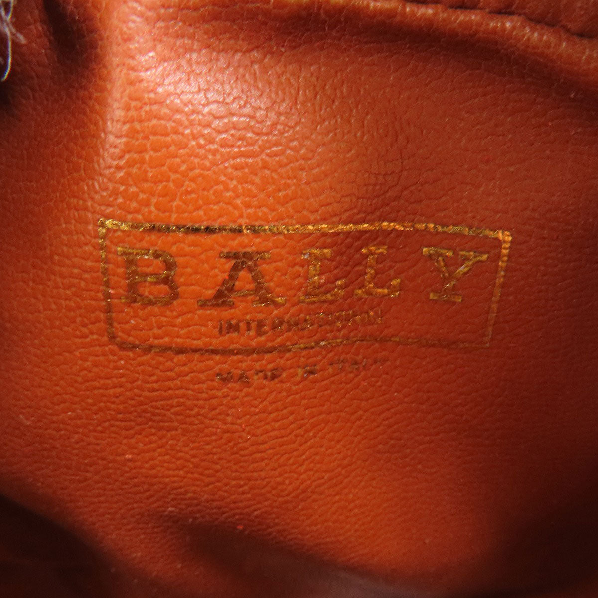 BALLY logo Shoulder Bag PVC Ladies [Used]