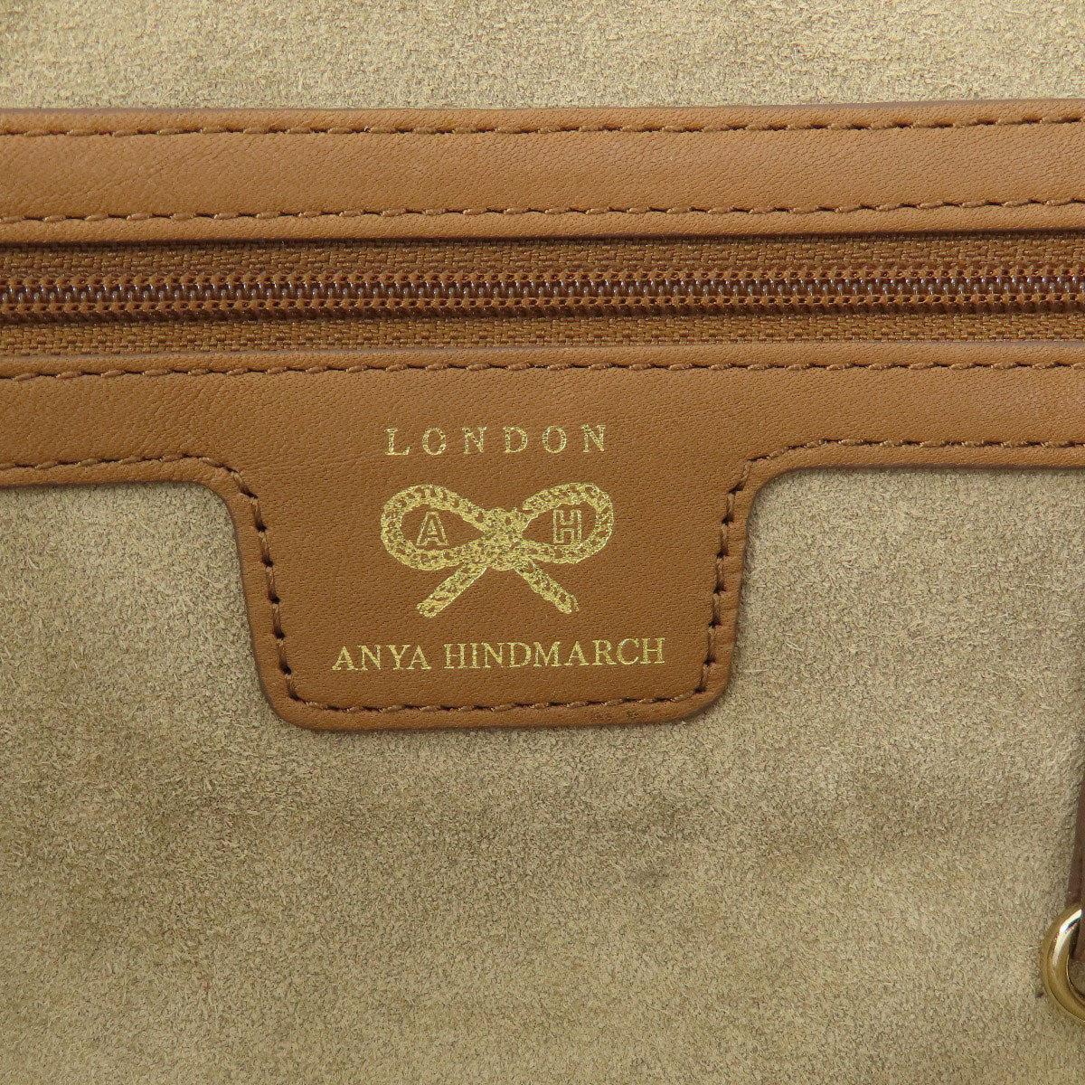 Anya Hindmarch logo Tote Bag Canvas Ladies [Used]