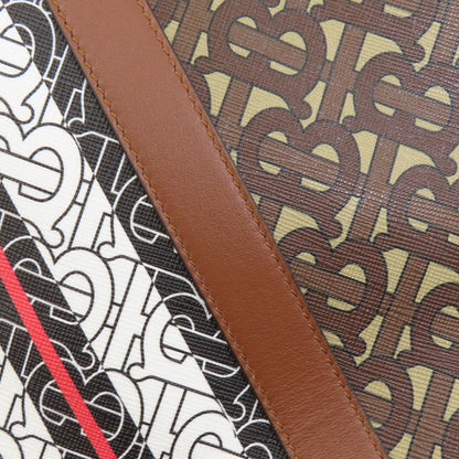 バーバリー Bロゴ トートバッグ PVC/レザー レディース 【中古】【BURBERRY】