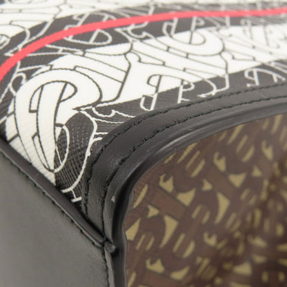 BURBERRY B logo Tote Bag PVC LeatherLadies [Used]