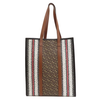 BURBERRY B logo Tote Bag PVC LeatherLadies [Used]