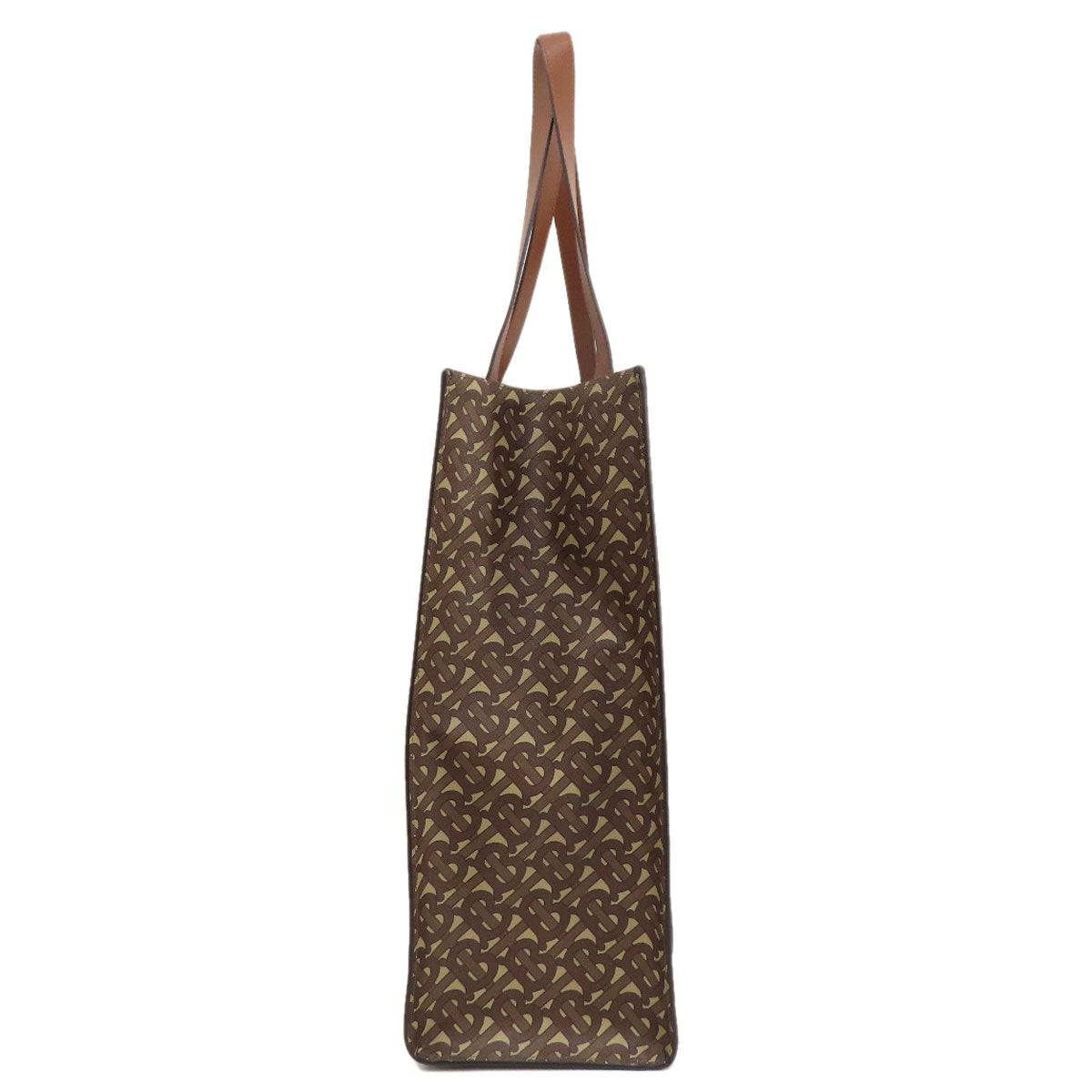 BURBERRY B logo Tote Bag PVC LeatherLadies [Used]