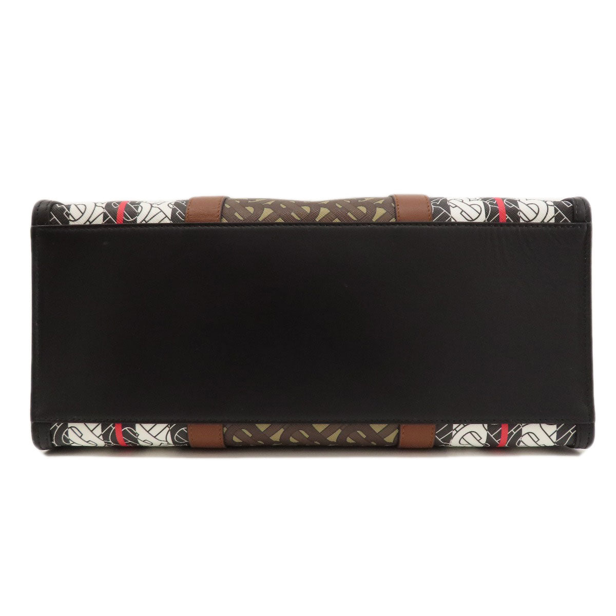 BURBERRY B logo Tote Bag PVC LeatherLadies [Used]