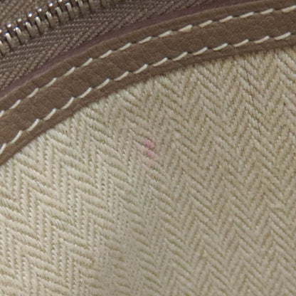 HERMES Garden Party TPM Etoupe Etoupe SilverHardware Handbag Country Ladies [Used]