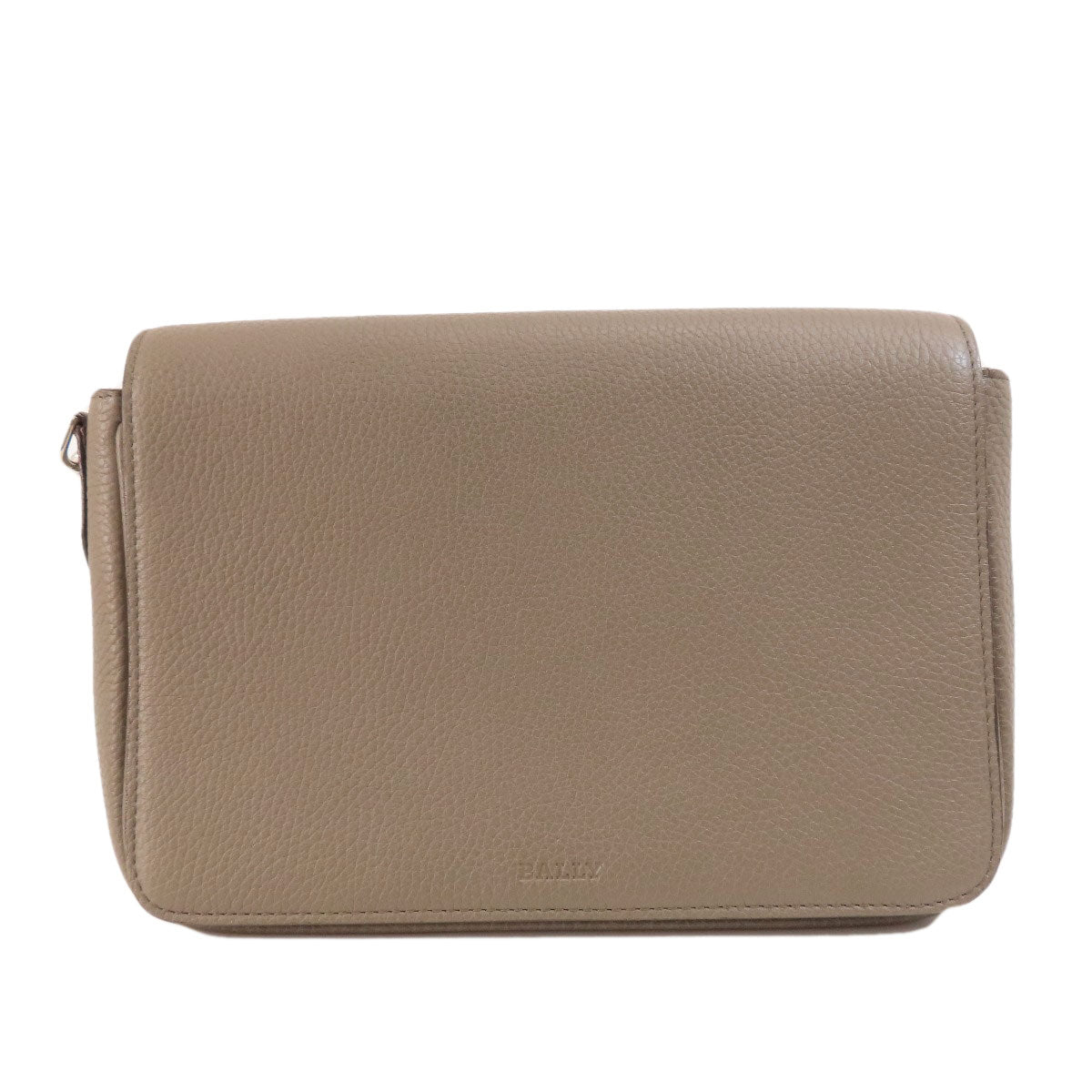 BALLY logo business bag Leather mens [Used]