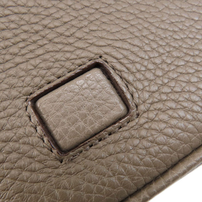 BALLY logo business bag Leather mens [Used]