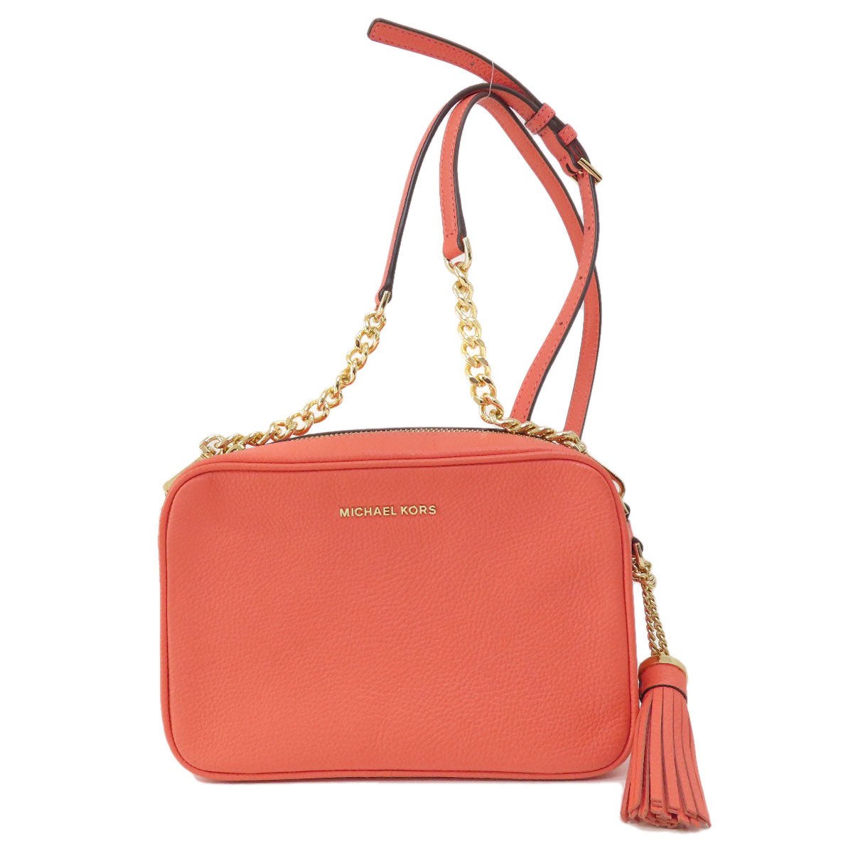 Michael Kors logo Shoulder Bag Leather Ladies [Used]