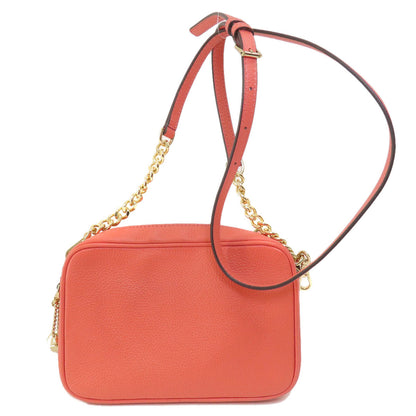 Michael Kors logo Shoulder Bag Leather Ladies [Used]