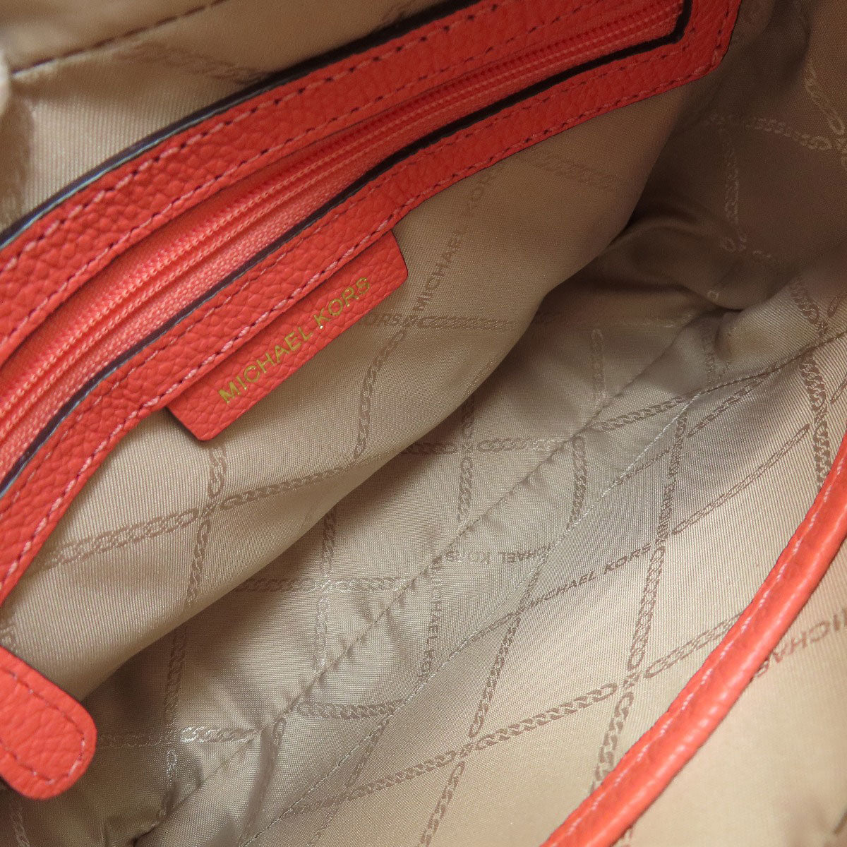 Michael Kors logo Shoulder Bag Leather Ladies [Used]