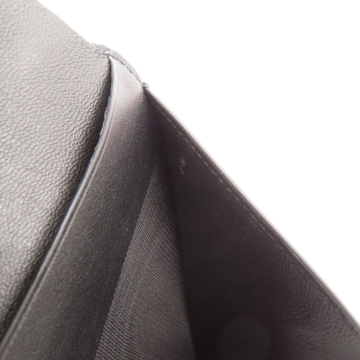 GIVENCHY logo Bifold Wallet with Coin Pocket Leather Ladies [Used]