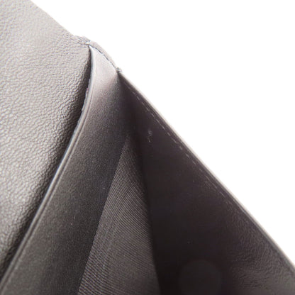 GIVENCHY logo Bifold Wallet with Coin Pocket Leather Ladies [Used]