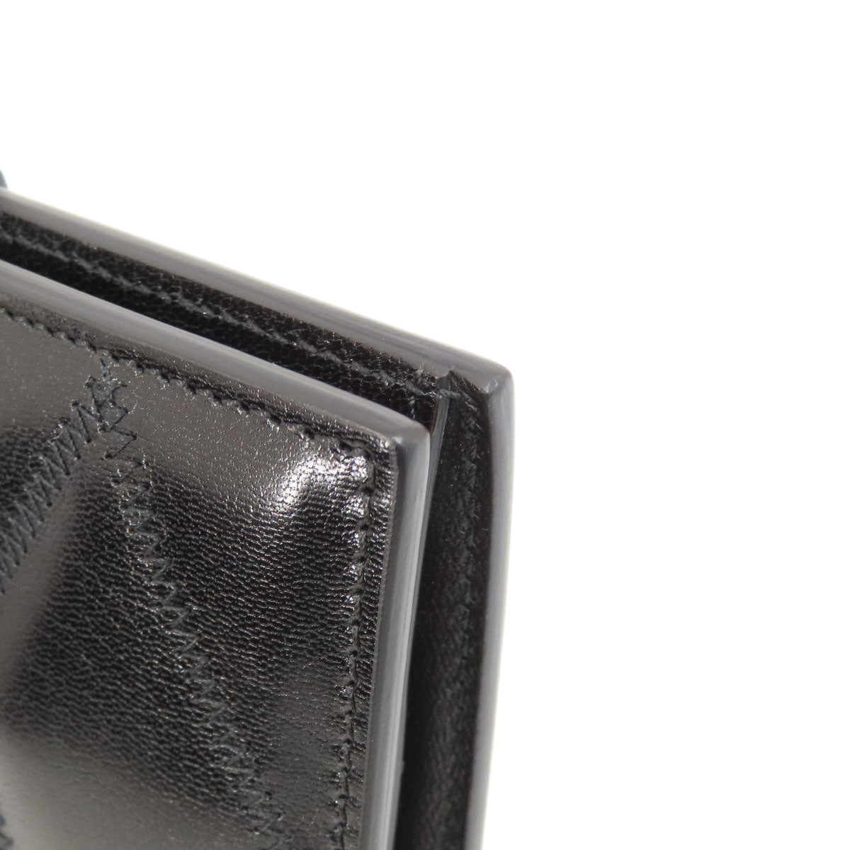 GIVENCHY logo Bifold Wallet with Coin Pocket Leather Ladies [Used]