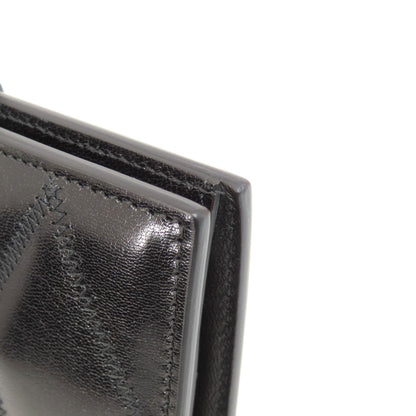 GIVENCHY logo Bifold Wallet with Coin Pocket Leather Ladies [Used]