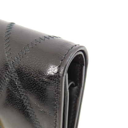 GIVENCHY logo Bifold Wallet with Coin Pocket Leather Ladies [Used]