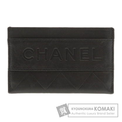 CHANEL   Card Case Logo motif Lambskin Ladies