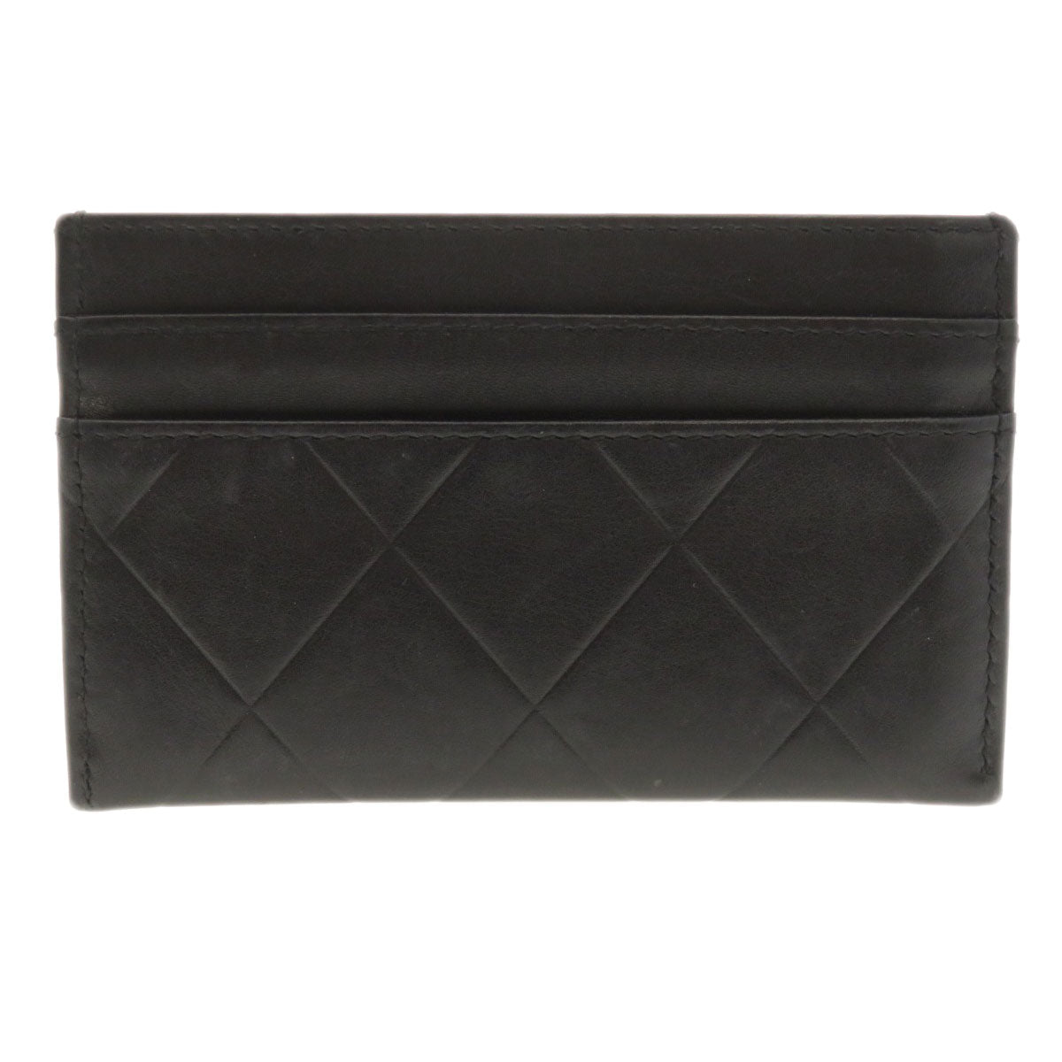 CHANEL   Card Case Logo motif Lambskin Ladies