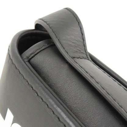 BURBERRY logo Shoulder Bag Leather Ladies [Used]