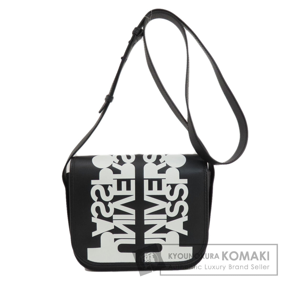 BURBERRY logo Shoulder Bag Leather Ladies [Used]