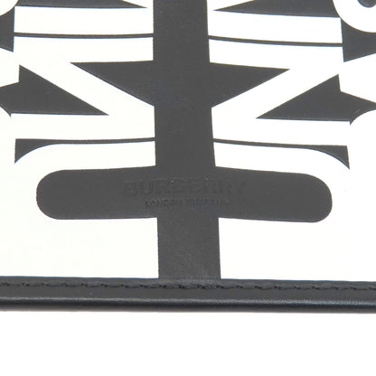 BURBERRY logo Shoulder Bag Leather Ladies [Used]