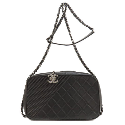 CHANEL   Shoulder Bag Cocoboy SilverHardware Calf Ladies