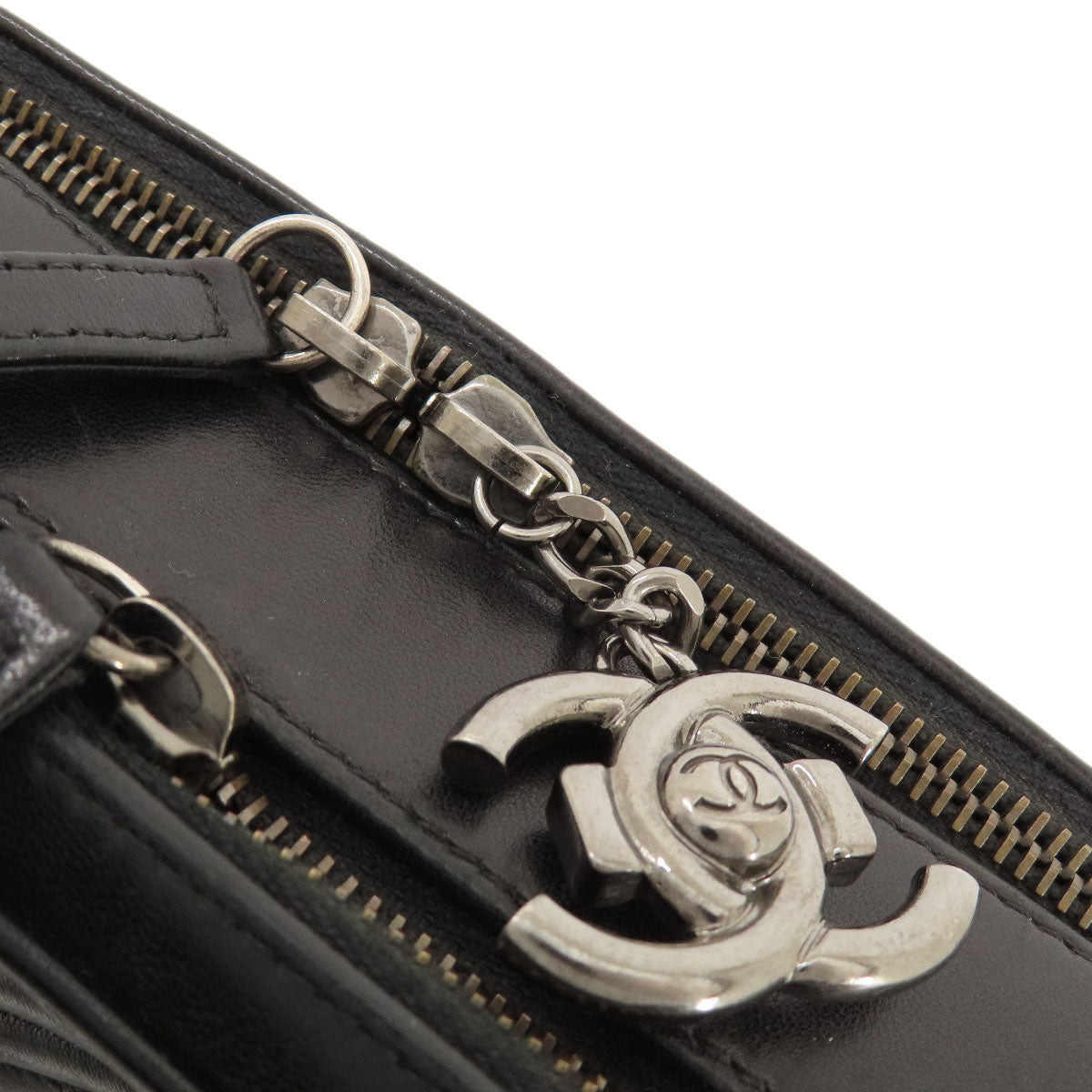 CHANEL   Shoulder Bag Cocoboy SilverHardware Calf Ladies