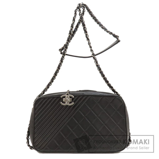 CHANEL   Shoulder Bag Cocoboy SilverHardware Calf Ladies