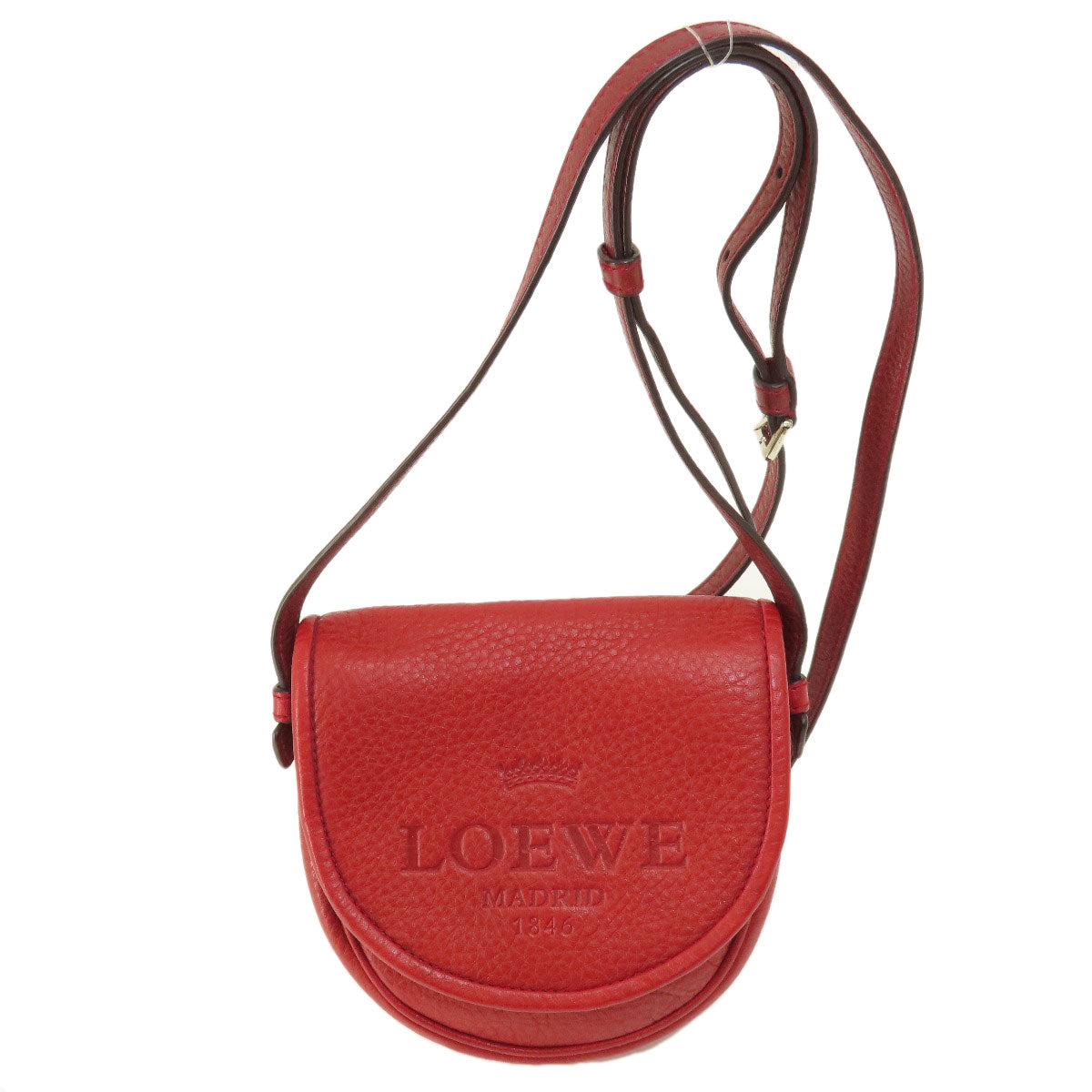 LOEWE   Shoulder Bag Logo embossed mini shoulder Leather Ladies