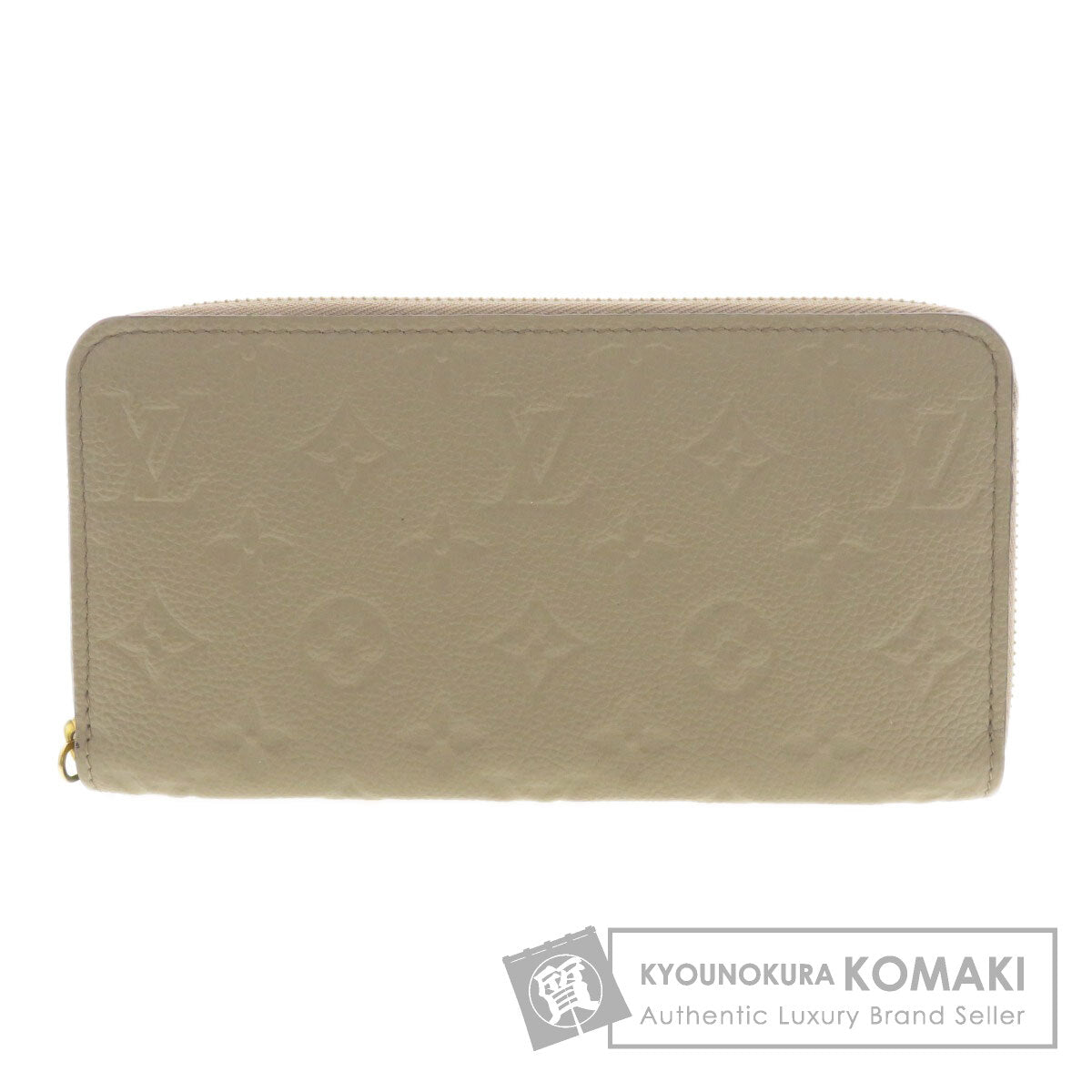 LOUIS VUITTON M69034 Zipper Wallet Monogram Empreinte Long wallet (with coin pocket) Empreinte Ladies [Used]
