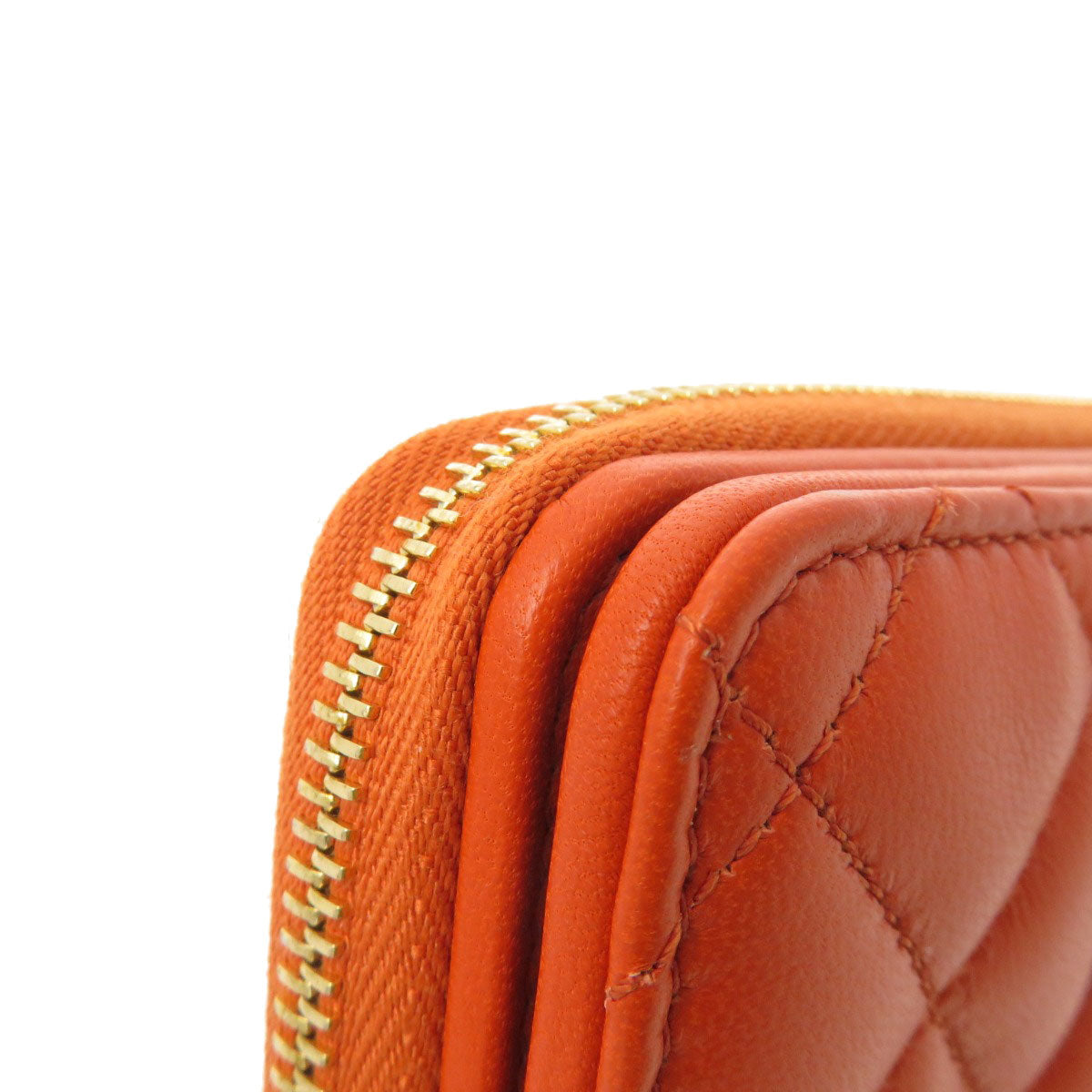 VERSACE Logo Hardware Bifold Wallet with Coin Pocket Calf Ladies [Used]