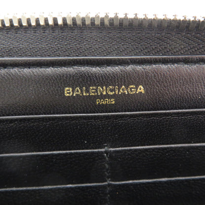 BALENCIAGA   Long wallet (with coin pocket) Logo motif Leather Ladies