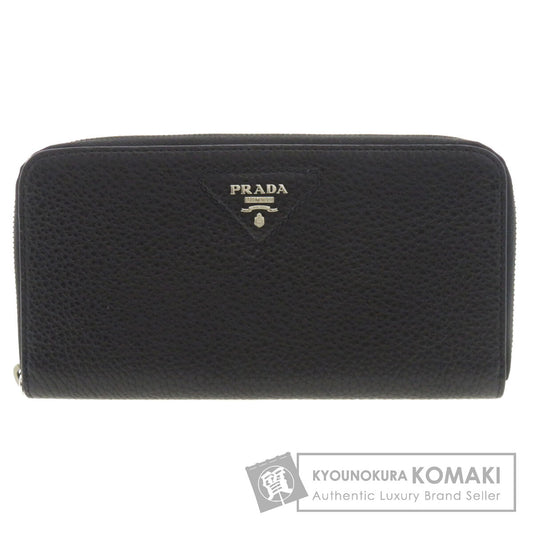 PRADA  1ML506 Long wallet (with coin pocket) Logo motif Leather Ladies