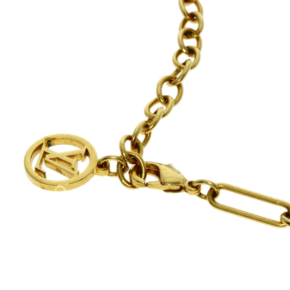 LOUIS VUITTON  M80272 Necklace Collier Roman Holiday Metal Ladies