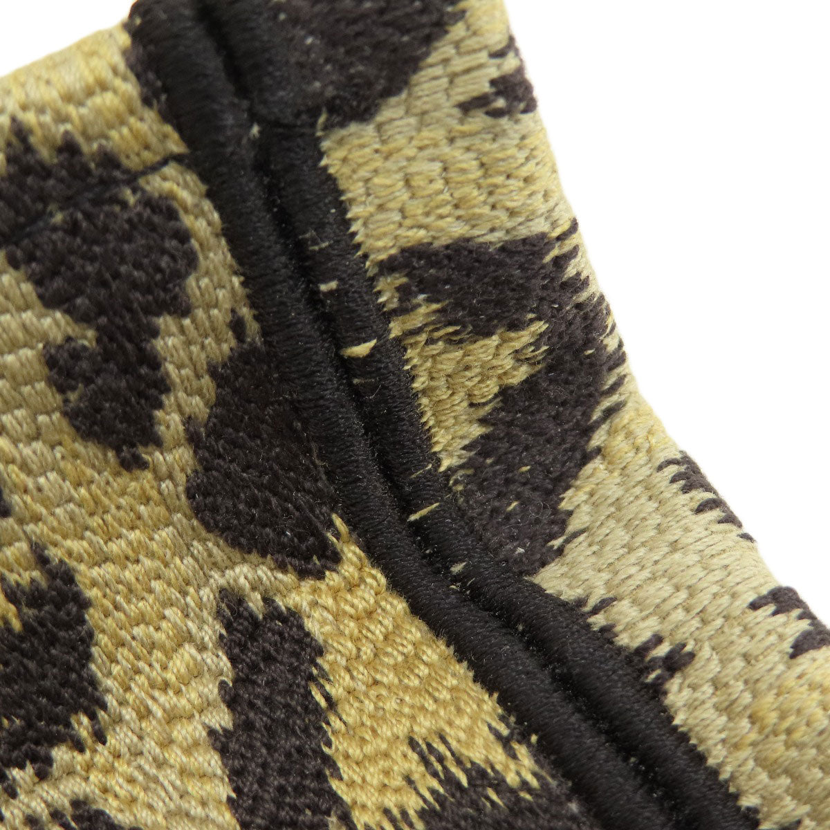 CHRISTIAN DIOR Book tote mini leopard pattern 2WAY Handbag Canvas Ladies [Used]