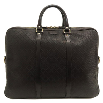 GUCCI  201480 Business bag Diamante Leather Ladies