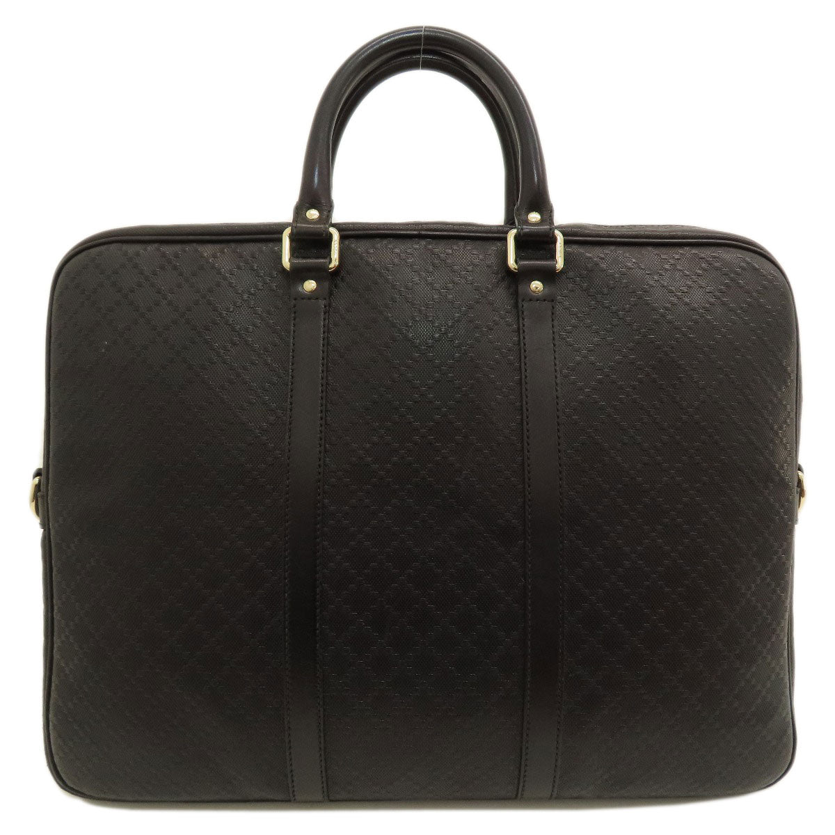 GUCCI  201480 Business bag Diamante Leather Ladies