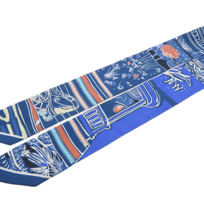 HERMES   Scarf Twilly Silk Ladies