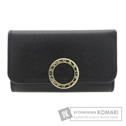 BVLGARI Logo Hardware key holder Calf Ladies [Used]