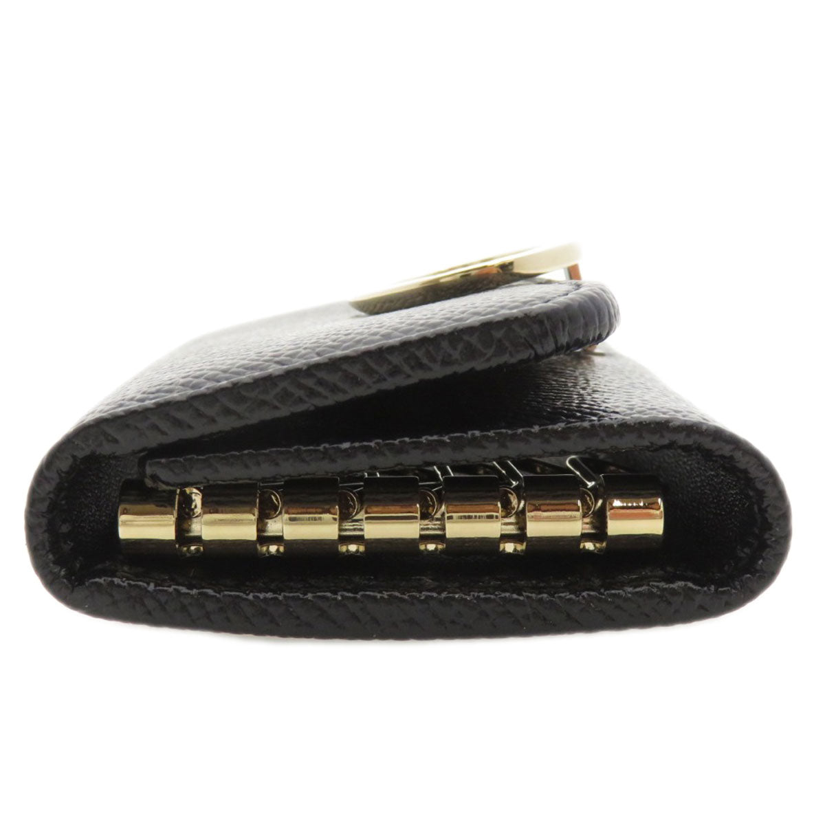 BVLGARI Logo Hardware key holder Calf Ladies [Used]