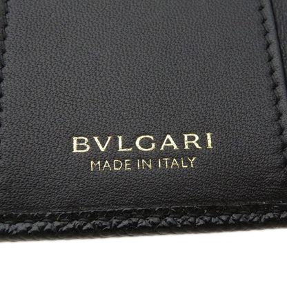 BVLGARI Logo Hardware key holder Calf Ladies [Used]