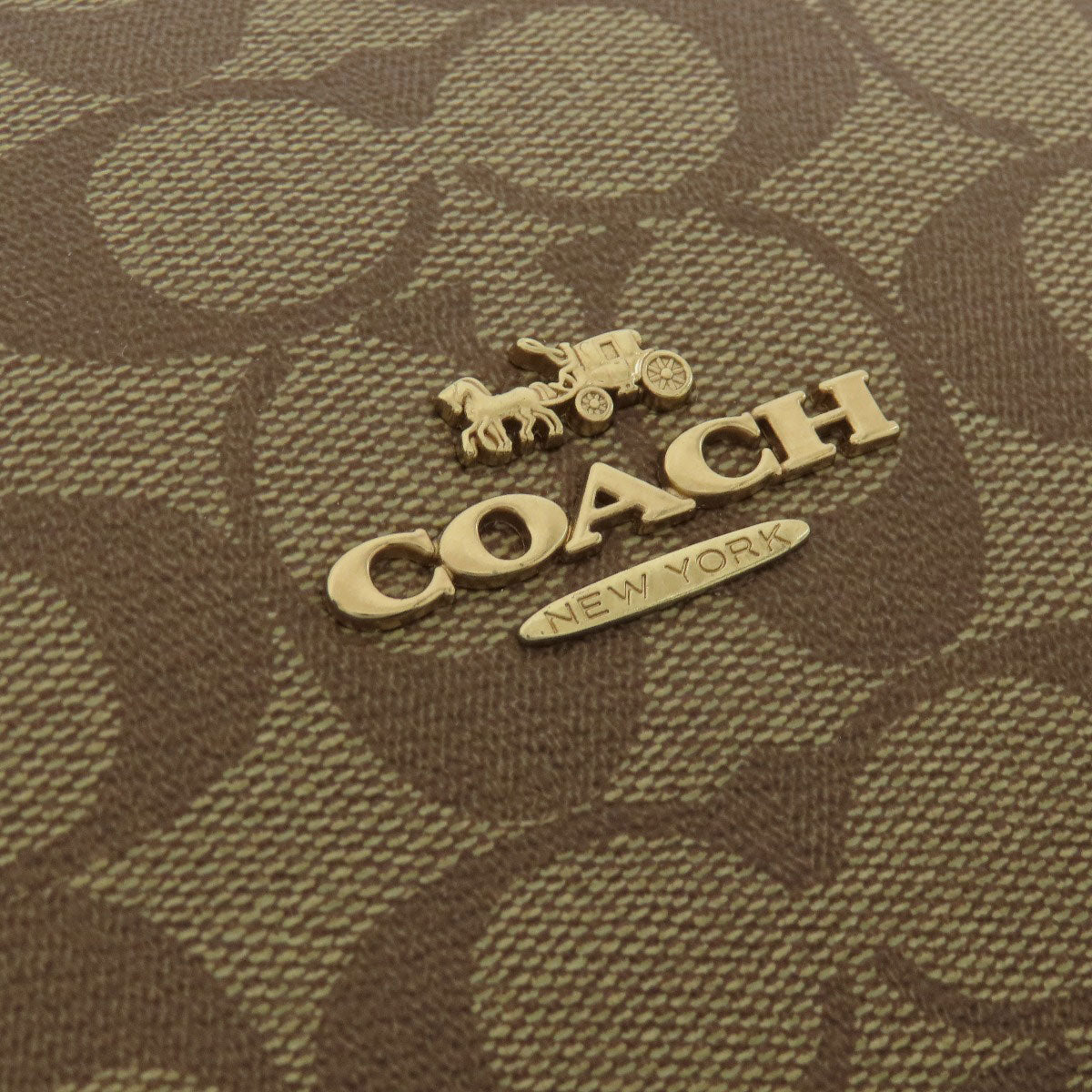 COACH C7261 Signature 2WAY Handbag PVC LeatherLadies [Used]