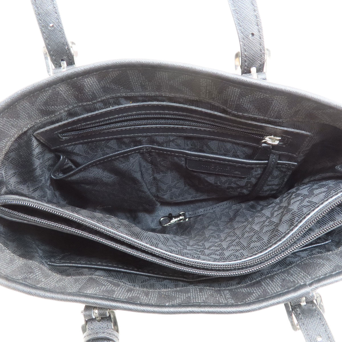 Michael Kors MK signature Handbag Leather Coated CanvasLadies [Used]