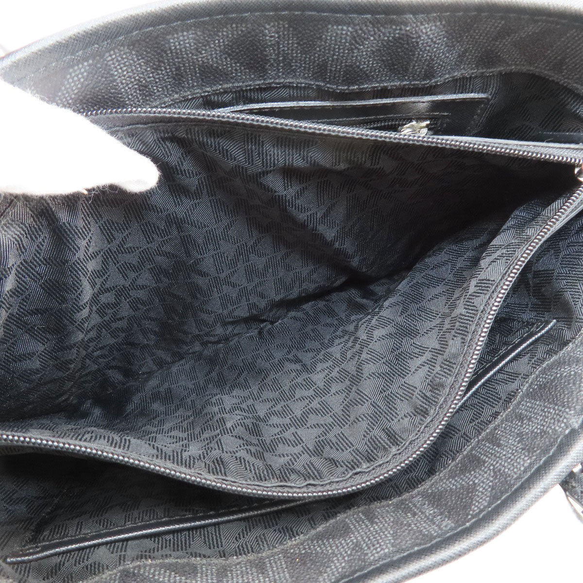 Michael Kors MK signature Handbag Leather Coated CanvasLadies [Used]