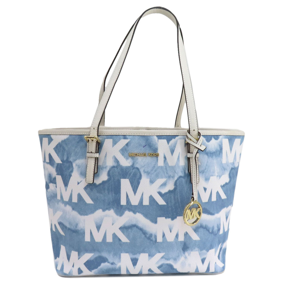 Michael Kors Watercolor pattern Tote Bag PVC Ladies [Used]