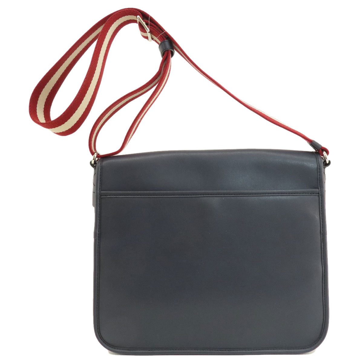 BALLY   Shoulder Bag Logo Stripe Leather Ladies