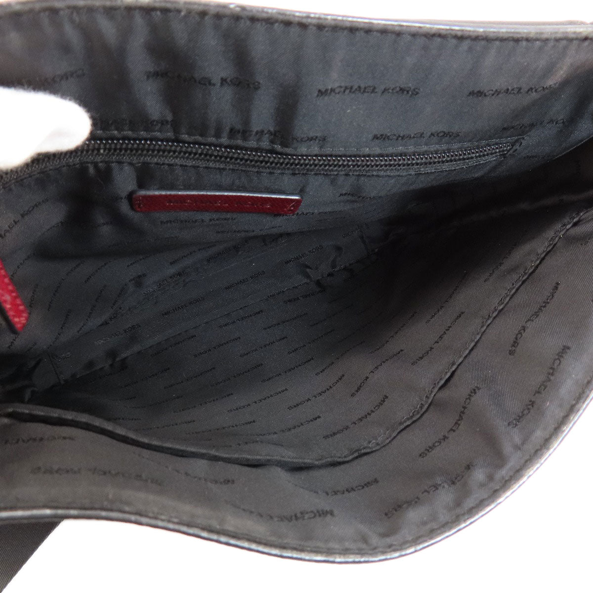 Michael Kors logo Shoulder Bag Leather Ladies [Used]