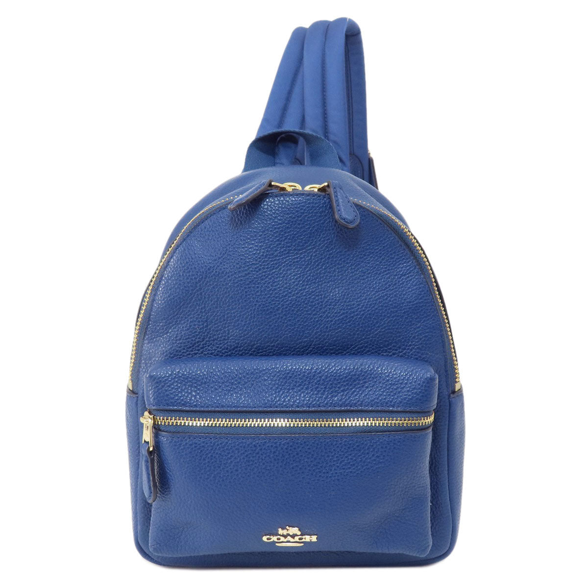 COACH  F38263 Backpack Â· Daypack logo Leather Ladies