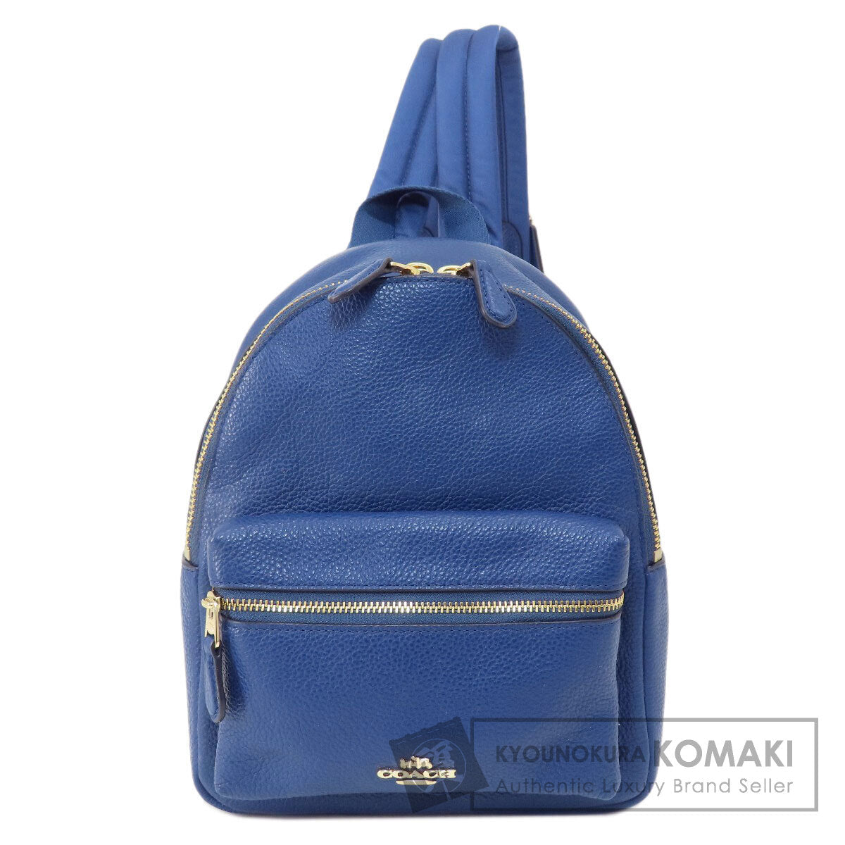 COACH  F38263 Backpack Â· Daypack logo Leather Ladies