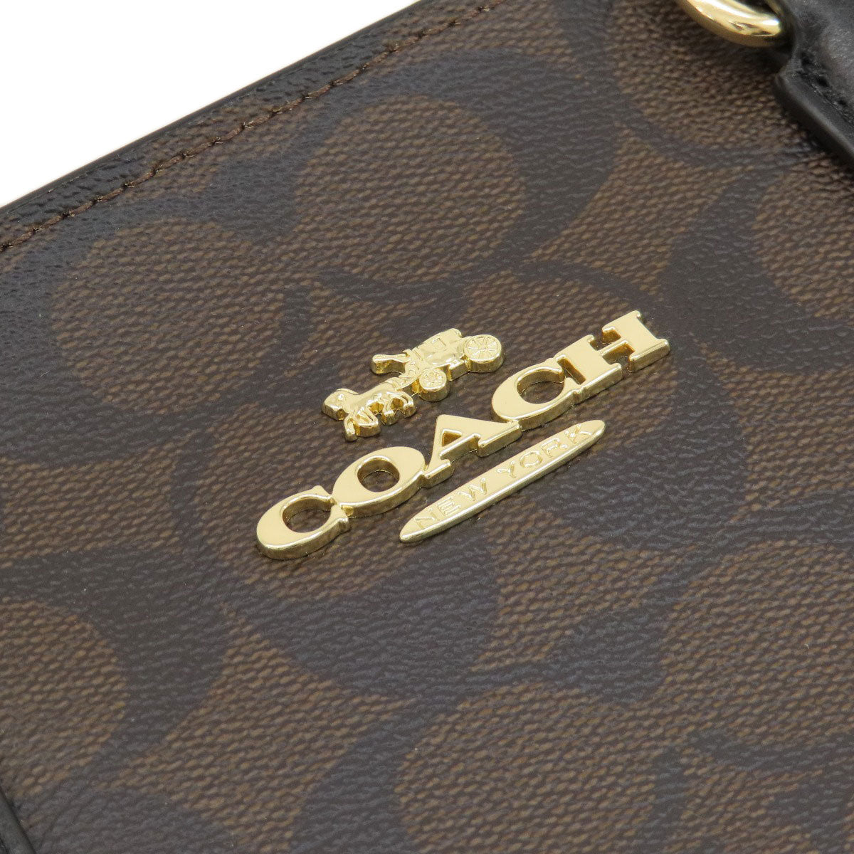 COACH  F31957 Handbag Signature 2WAY PVC Ladies