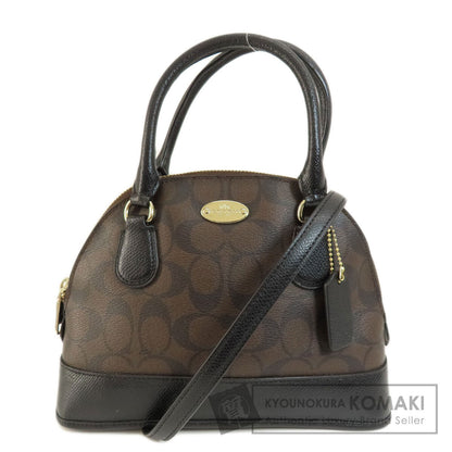 COACH  F34083 Handbag Signature 2WAY PVC Ladies